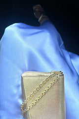 Stylish Mermaid Off the Shoulder Yellow Long Party Dress with Open Back