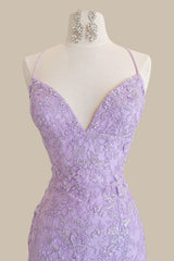 Fairy Tale Lalic Mermaid Lace Prom Dress with Cascading Ruffle Train