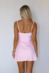 Two Tone Spaghetti Straps Fitted Homecoming Dress with Ruched Bodice